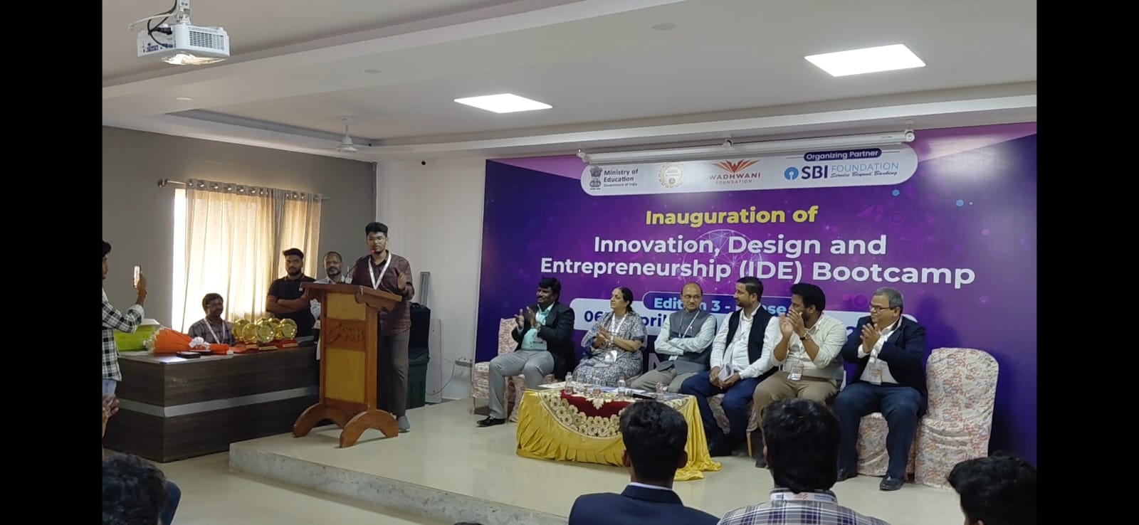 IDE Bootcamp — Inauguration Ceremony